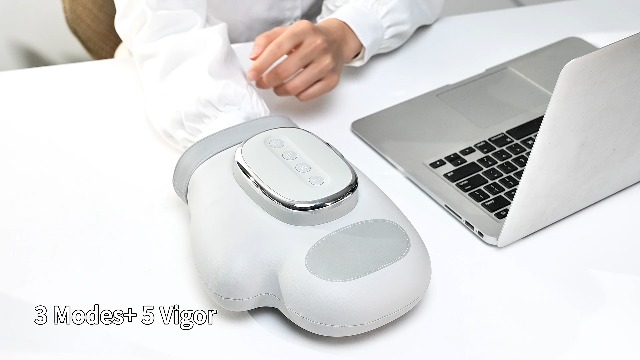 Hand Massager with Heat, 3 Massage 3 Temperatures 5 Compression