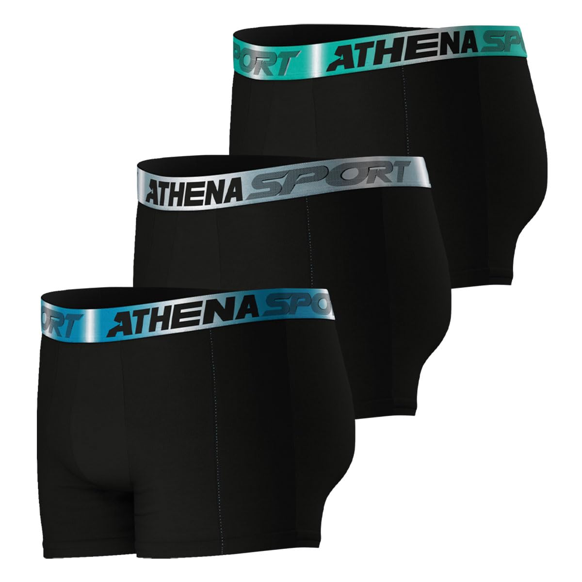 Athena - Lot de 3 Boxers Homme Odor Control