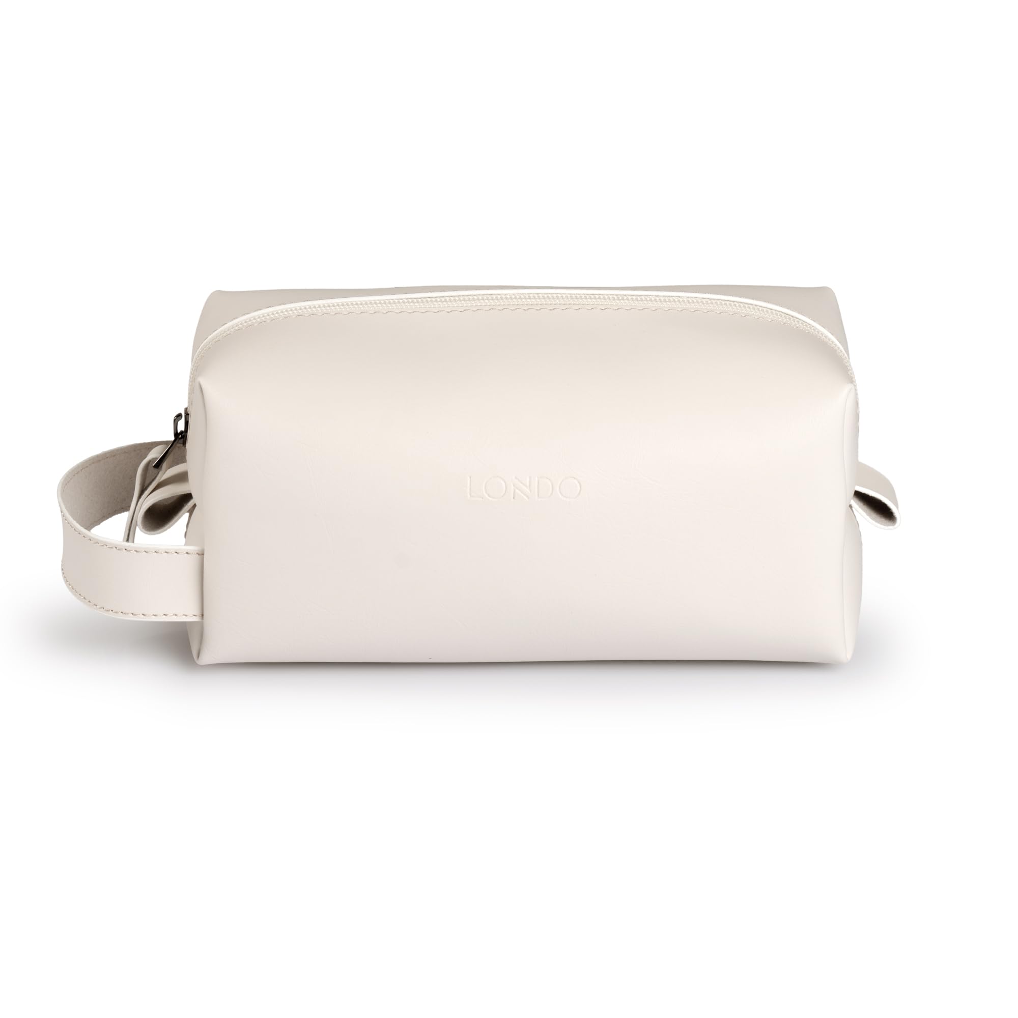LONDO Leather Cosmetic Makeup Pouch & Travel Watch Box. High Quality Stylish Durable Protective Storage Organizer for Toiletries & Versatile Accessories - Image 3