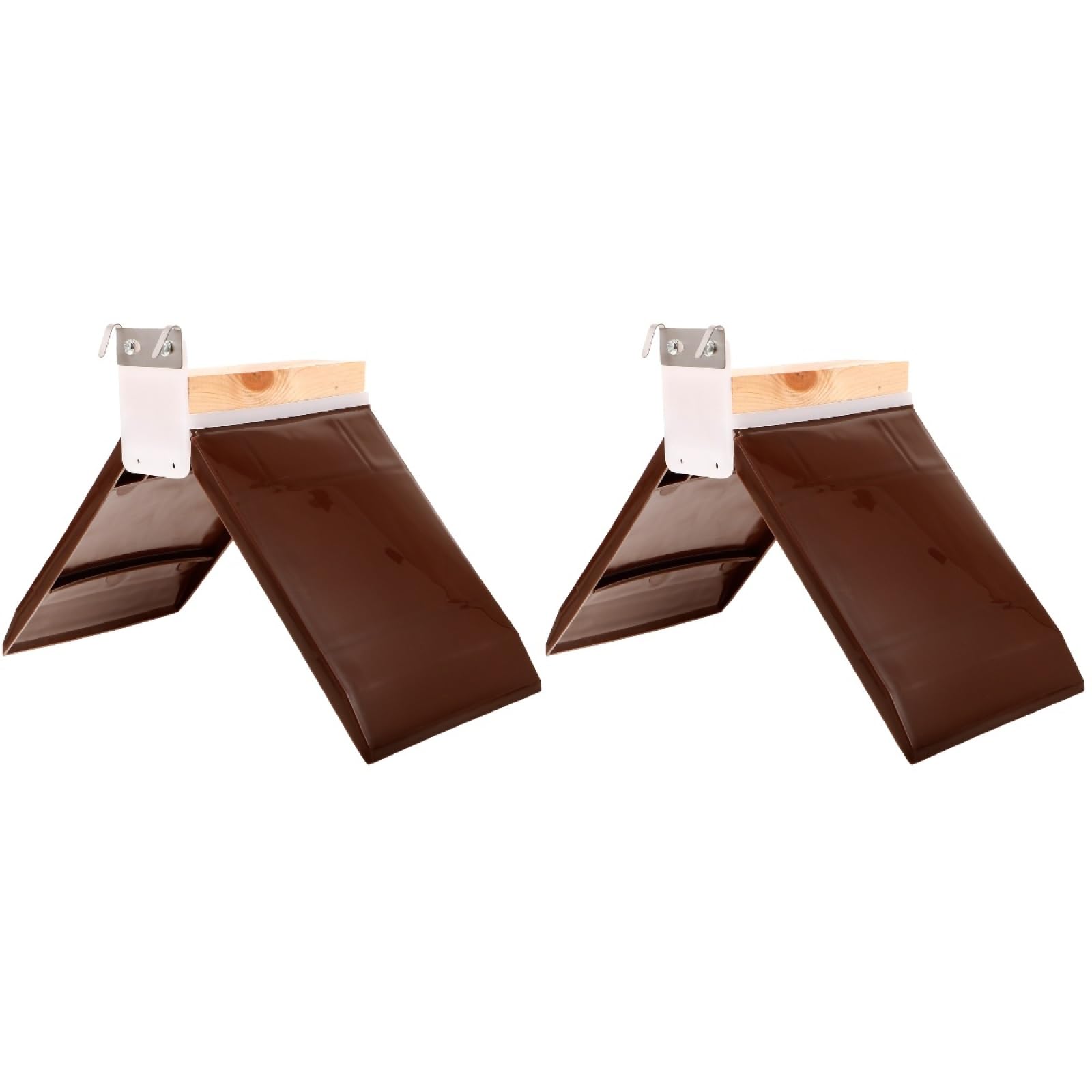 Balacoo 2pcs Pigeon Perch Bird Cage Chicken Roosts and Perches Parakeet Cage Accessories Pigeon Roosting Holder Pigeon Roosts and Perches Birdcage Stands Thicken Plastic for Pigeon Budgie Cockatiel