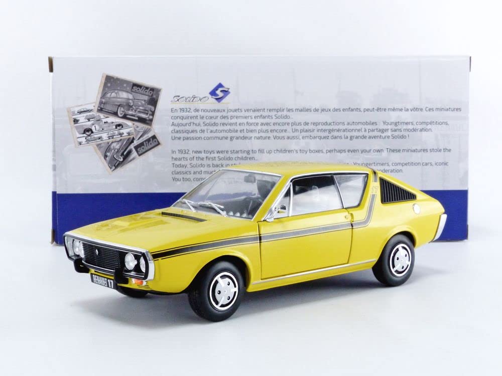 1/18 : Solido dévoile sa Renault 17 - PDLV 1/18 : Solido dévoile sa Renault 17 - PDLV