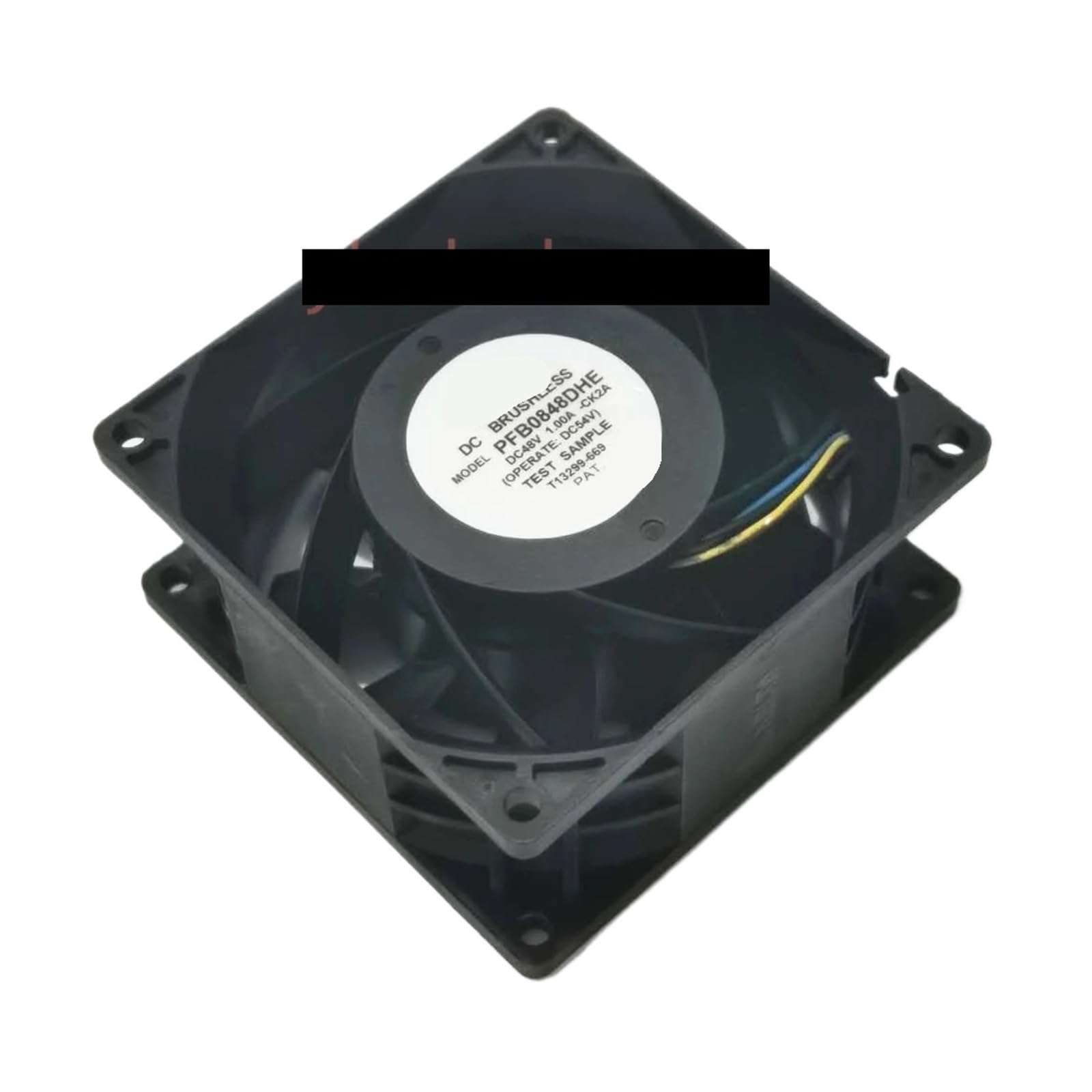 UITGVDQAT PFB0848DHE CK2A DC 48V 1.00A 80x80x38mm 4-Wire Server Cooling Fan