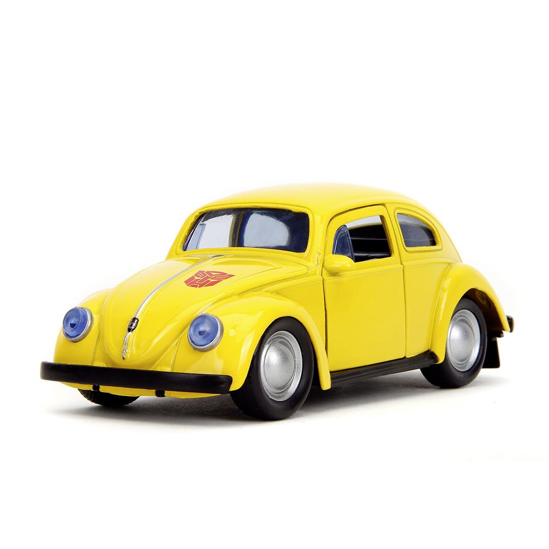 Jada Model Hollywood Rides Diecast Model 1/32 VW Beetle Transformers Bumblebee