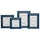 Hampton Frames Paloma PAL301955T Bilderrahmen, quadratisch, 13 x 13 cm, Blaugrün