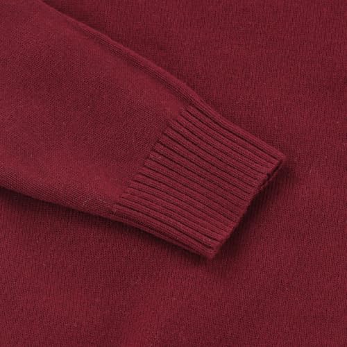 Kids Turtleneck Sweaters Pullover Kids Toddler Long Sleeve Lapel Sweater Cotton Boys and Girls 3-10 Years3