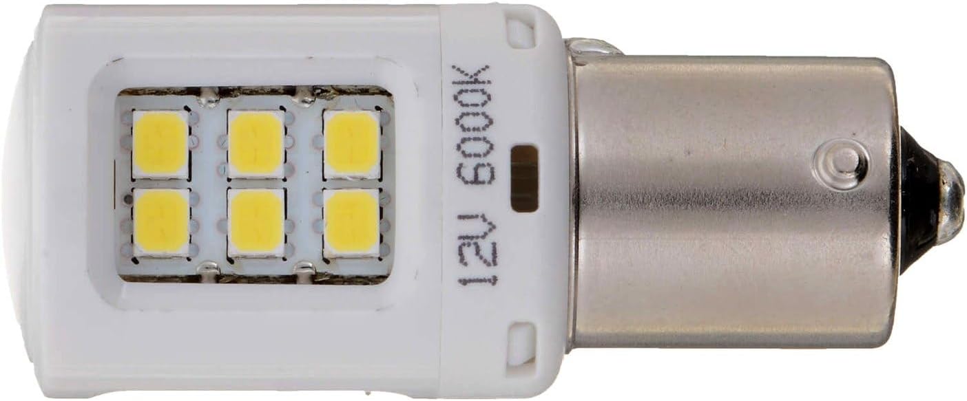 Philips Automotive Lighting 1156WLED Ultinon LED (White), 2 Pack