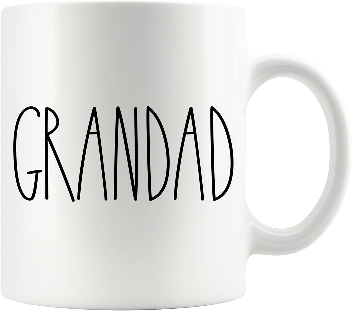 Grandad Mug, Grandad Mug Gifts for Christmas Coffee Cup, Birthday Gift, Mother's Day/Father's Day, Family Coffee Mug For Birthday Present For The Best Grandad Ever Coffee Cup 11oz