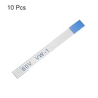 Vista 3 de uxcell Cable plano flexible FFC, 5 clavijas de 0.020 in de paso de 1.181 in, FPC FFC, cable de cinta flexible para TV LCD, audio de coche