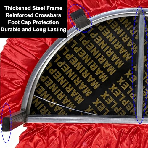 Image of Modular Kids Stage Platform, Semi Circular Portable Stage Platform with Stage Mat and Stage Skirt, Non Slip for Wedding, Speaking and Singing, Loading 1300lbs(Black,120cm /47.2in)
