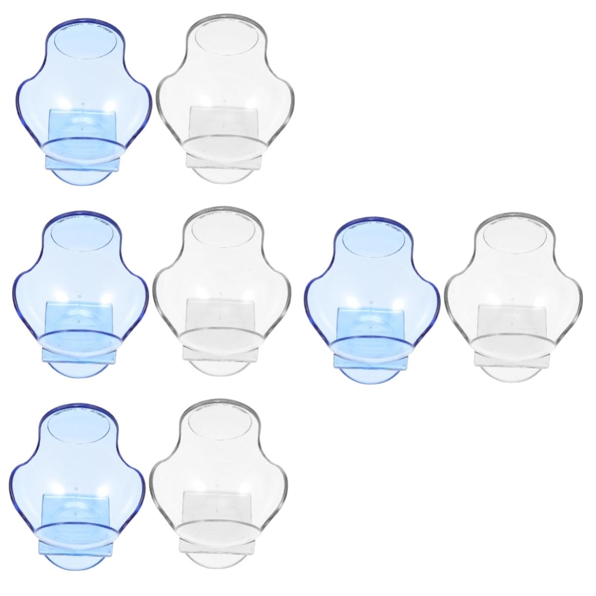 Toddmomy 8pcs Portable Tennis Holder Clips Lightweight Tennis Waist Clip Training Tool for Practice Play Convenient Easy to Carry