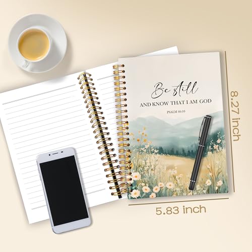 Carnet chrétien avec verset de la Bible pour notes et méditation - 2