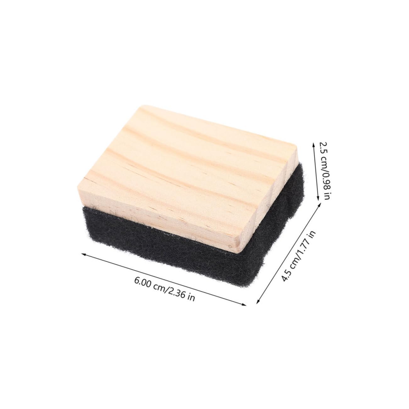 VILLCASE 5 Sätze Tafelradierer Aus Holz Wischen Whiteboard-reiniger Whiteboard-marker Kreidetafel Löschbare Stifte Schwarz Textmarker Stifte Mit Ständer Gefühlt 6 Stück * 5