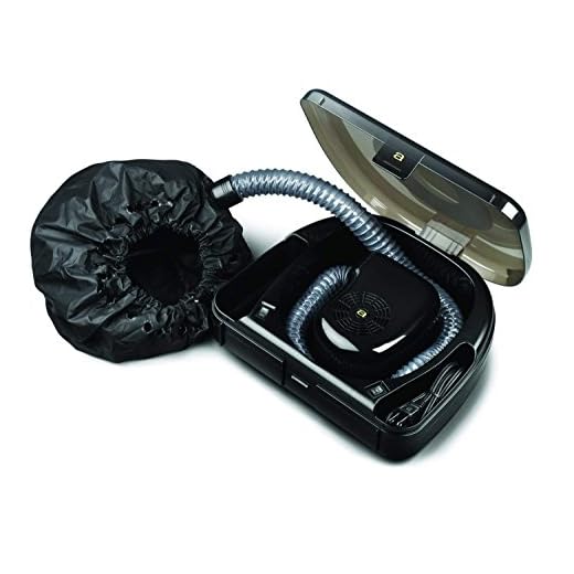 Andis 80610 500-Watt Ionic Professional Bonnet Hair Dryer, Black
