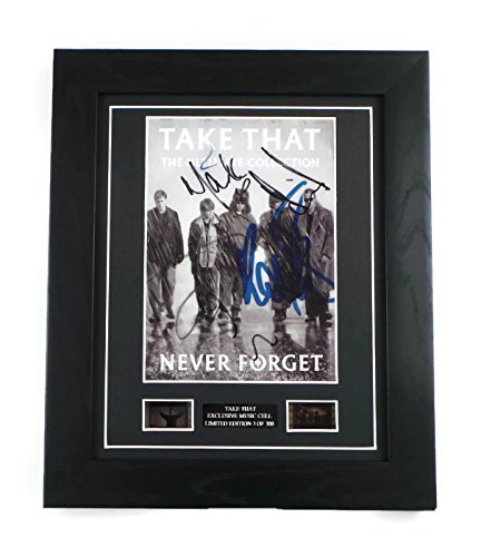 artcandiTake That Signed + Take That Film Cells Framed