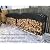 StorMaster Firewood Rack Top Cover Waterproof Replacement for 10 Foot Heavy Duty Storage Log Rack (Not The Full Cover)