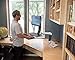 Ergotron – WorkFit-A LD Single Monitor Standing Desk Converter, Sit-Stand Workstation for Tabletops – 5 to 15 lbs, Level Keyboard Tray