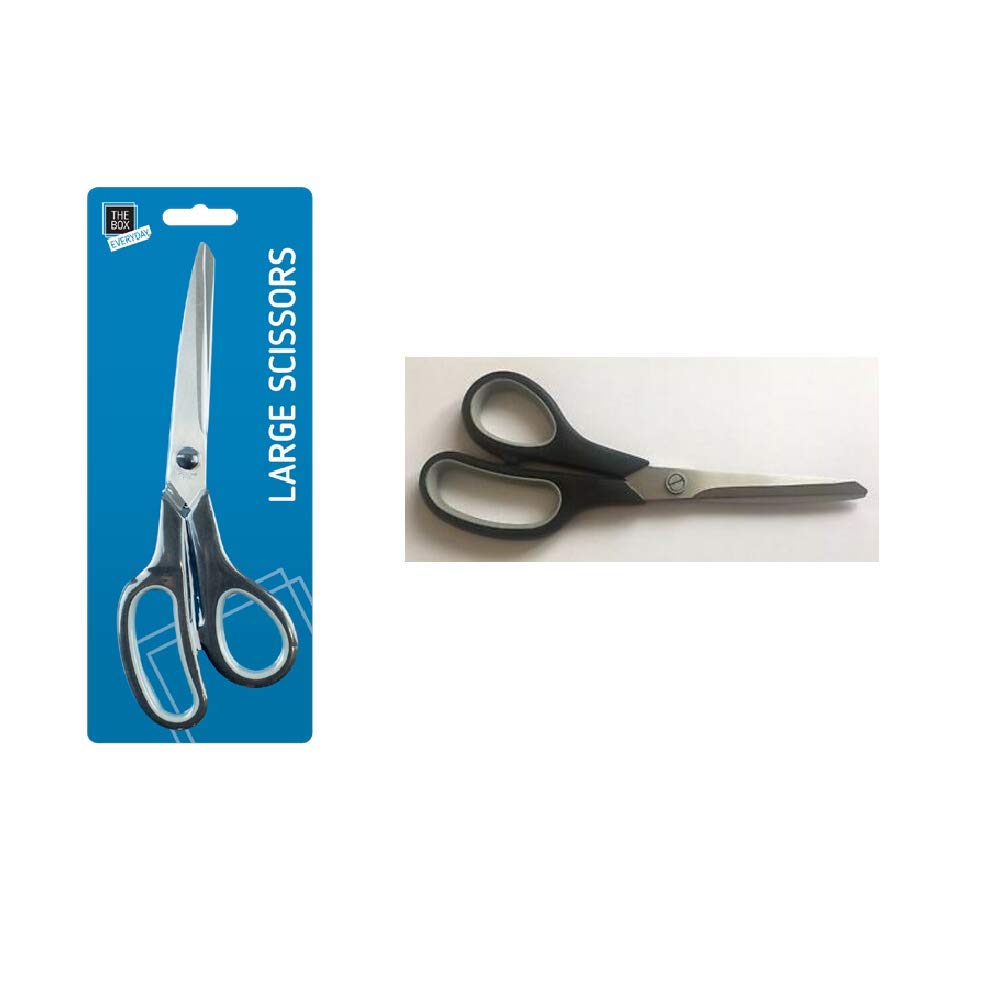 Large Scissors Soft Grip Handles Craft Office School