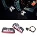 DELEIKA 2PC Car LED Door Warning Light welcome Logo Projector For VW Passat B6 B7 CC Golf 6 7 MK5 MK6 Tiguan Scirocco With Harness (R Logo)