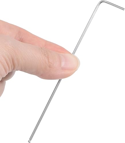 Miniatura 6 de uxcell Llave de llave hexagonal de extremo de bola de 0.059 in, herramienta de reparación CR-V en forma de L de brazo largo