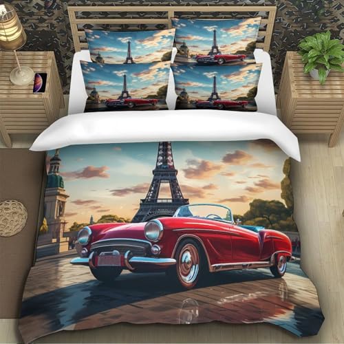 Parure de lit microfibre douce pour peau sensible lit simple