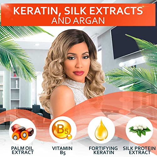 Bellisso Keratin Enriched Shampoo - Sulfate And Paraben Free - Anti Frizz Treatment For Women And Men – Professional Salon Grade Repair Formula With Silk Protein For Dry, Frizzy Damaged And Color Treated Hair thumb #2