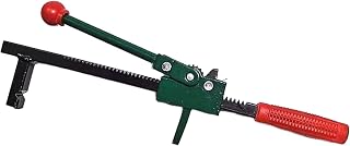 Wire Fence Tensioner Tool - Chain Link Mesh Tightener with Angled Base