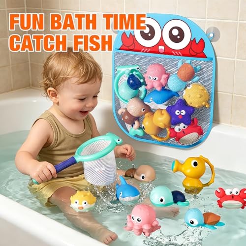 Jouet de bain bébé 11PCS haut de gamme sans moisissures KADAYAY - 6