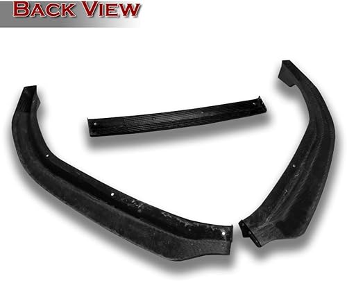 Miniatura 4 de Q1-TECH, borde de parachoques delantero compatible con BMW Serie 4 2020-2022 430i M440i 420i G22/G23, alerón de labio delantero, kit de divisor de