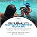 AquaVault 100% Waterproof Floating Smart Phone Case & Money Pouch - Fits All Phones - Made from Premium Heavy Duty PVC for Added Drop Protection - Includes Adjustable Neck Strap. Black