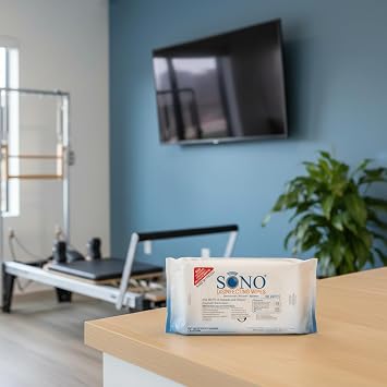 SONO Disinfecting Wipes - 160 Count (Pack of 2) + Sanitizer, Medical-Grade, Alcohol-Free, No Bleach, Gentle & Effective Multi-Surface Cleaning Solution, Larger Sheets 80 count packs