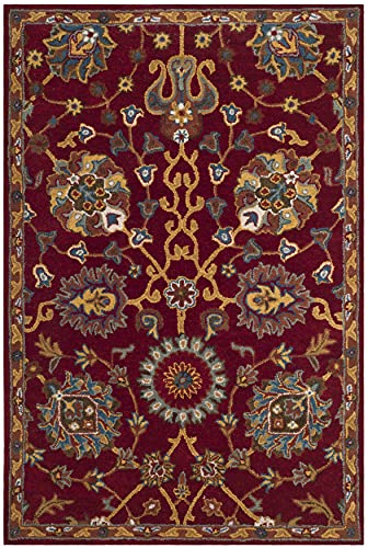 Tapete Safavieh Heritage 182x122 cm Rojo Lana miniatura 3