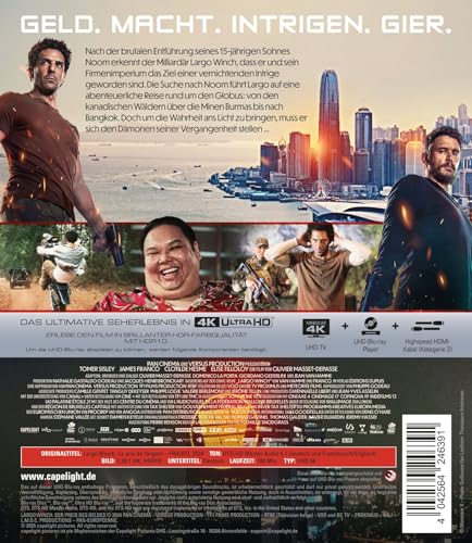 Largo Winch: Der Preis des Geldes – 4K Blu-ray (UHD + Blu-ray Disc)