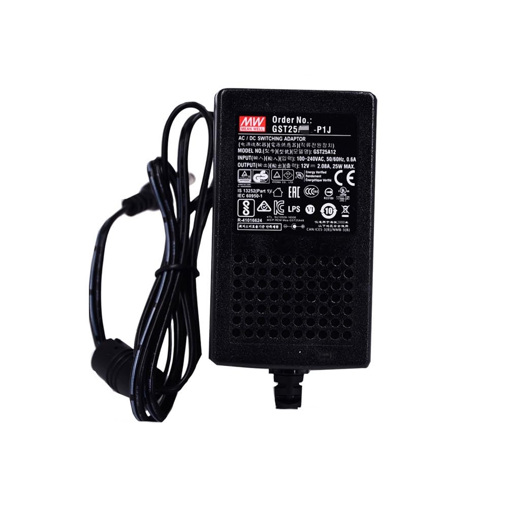 Adaptador de Fuente de alimentación Mean Well GST, GST25A12-P1J 25W 2.08A