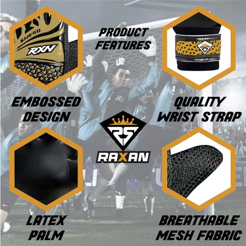 RAXAN Kids Junior Goalkeeper Gloves - Image 4