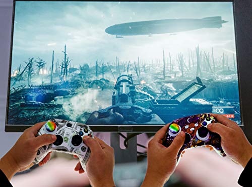 2Pcs Silicone Skin Grip Case Cover For Xbox Series X/S Controller, Rubber Protector For Xbox Series X/S (6Pcs Thumb Joystick Grips) (Series X/S-3) #TOP5