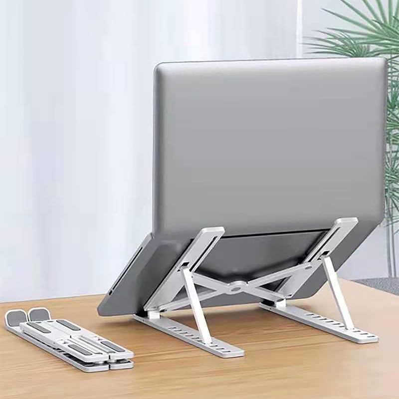 Laptop Stand for Desk Adjustable Laptop Holder Ergonomic Design Computer Stand Portable Notebook Holder Ventilated Cooling Accessories