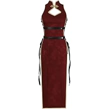 Anime Cosplay Erza Scarlet Costume Party Uniform Full Set Female Sexy Chinese Cheongsam