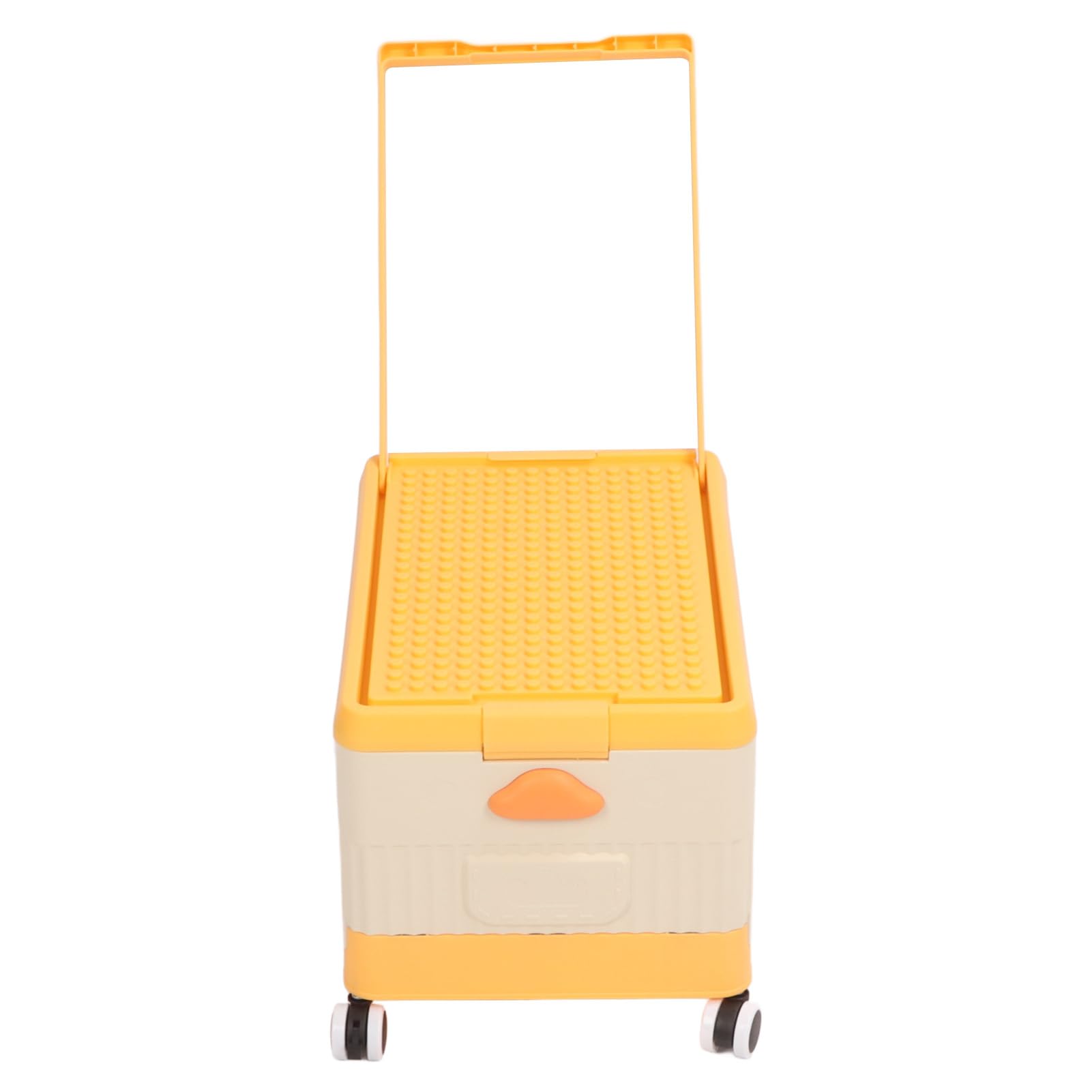 Contenitori Portaoggetti con Ruote, Scatola per Giocattoli Organizzatori di Giocattoli per Bambini e Contenitori Portaoggetti con Coperchio Organizzatore di Blocchi da