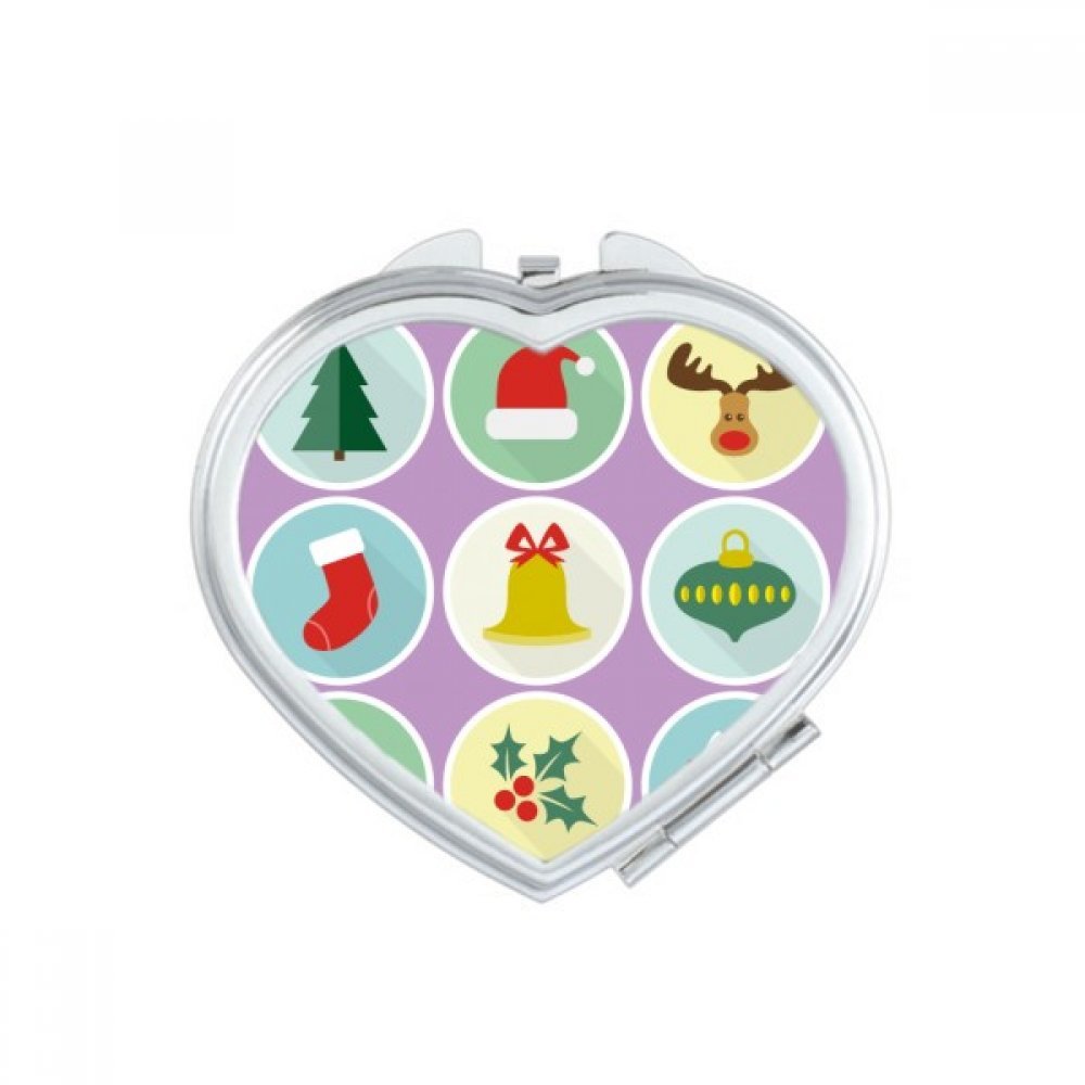 Miroir de poche compact fini le maquillage raté avec ce miroir portable de Noël