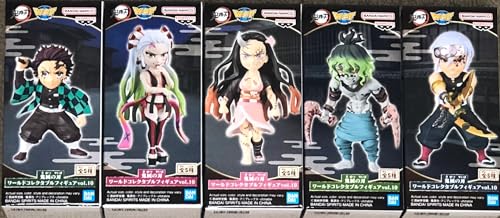 フィギュラ 鬼滅の刃 きめつのやいば ワールドコレクタブルフィギュア Vol.10 (12 unidades) 7cm