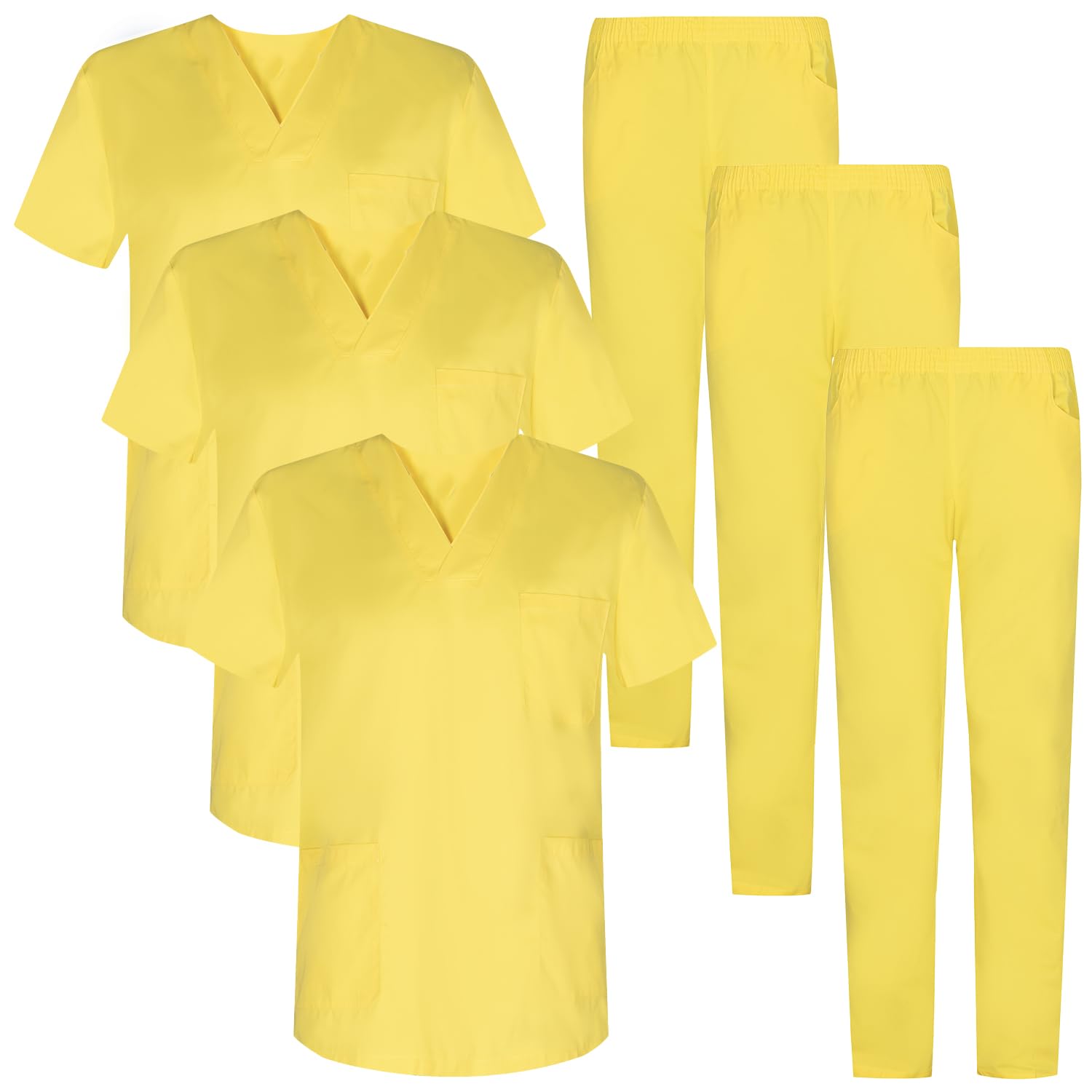 MISEMIYA Sanitäruniformen 3er Pack