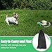 Pletpet Dead Duck Dummy Bumper, for Waterfowl Hunting Retriever Dog Training, with 10 Reflective Tape & 1 Storage Bag, Floatable Waterfowl Hunting Dog Training Tool