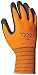 LFS Inc WG510L Extra Tough Insulated Seamless Polyester Knit Textured Double-Coated Nitrile Palm Work Gloves, Large, Large