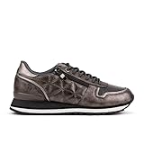 Caucho Zapatilla Sneaker Yumas HEMSUT Plomo Fabricado en Plantilla para Mujer. Talla 37