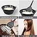 Yexixsr 5Pcs Professional Salon Hair Coloring Dyeing Kit, Hair Bleach Dit Hair Coloring Products with Hair Dye Brush, Hair Color Bowl, Hair Clips