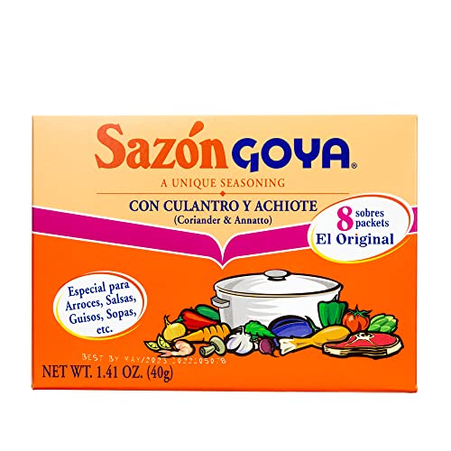 Goya Sazon Culantro y Achiote, 1.41-Ounce