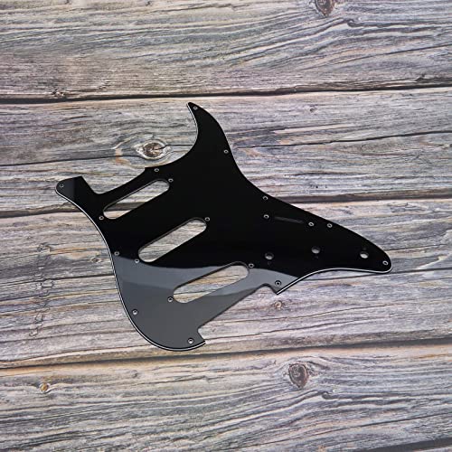 Pickguard SSS 11 Trous pour Guitare Droitier Compatible avec Fender Stratocaster USA/Mexicain Standard SSS Panneau de… - Les Beatles, Paul McCartney, John Lennon, RIngo Starr, George Harrison Pickguard SSS 11 Trous pour Guitare Droitier Compatible avec Fender Stratocaster USA/Mexicain Standard SSS Panneau de… – Image 7
