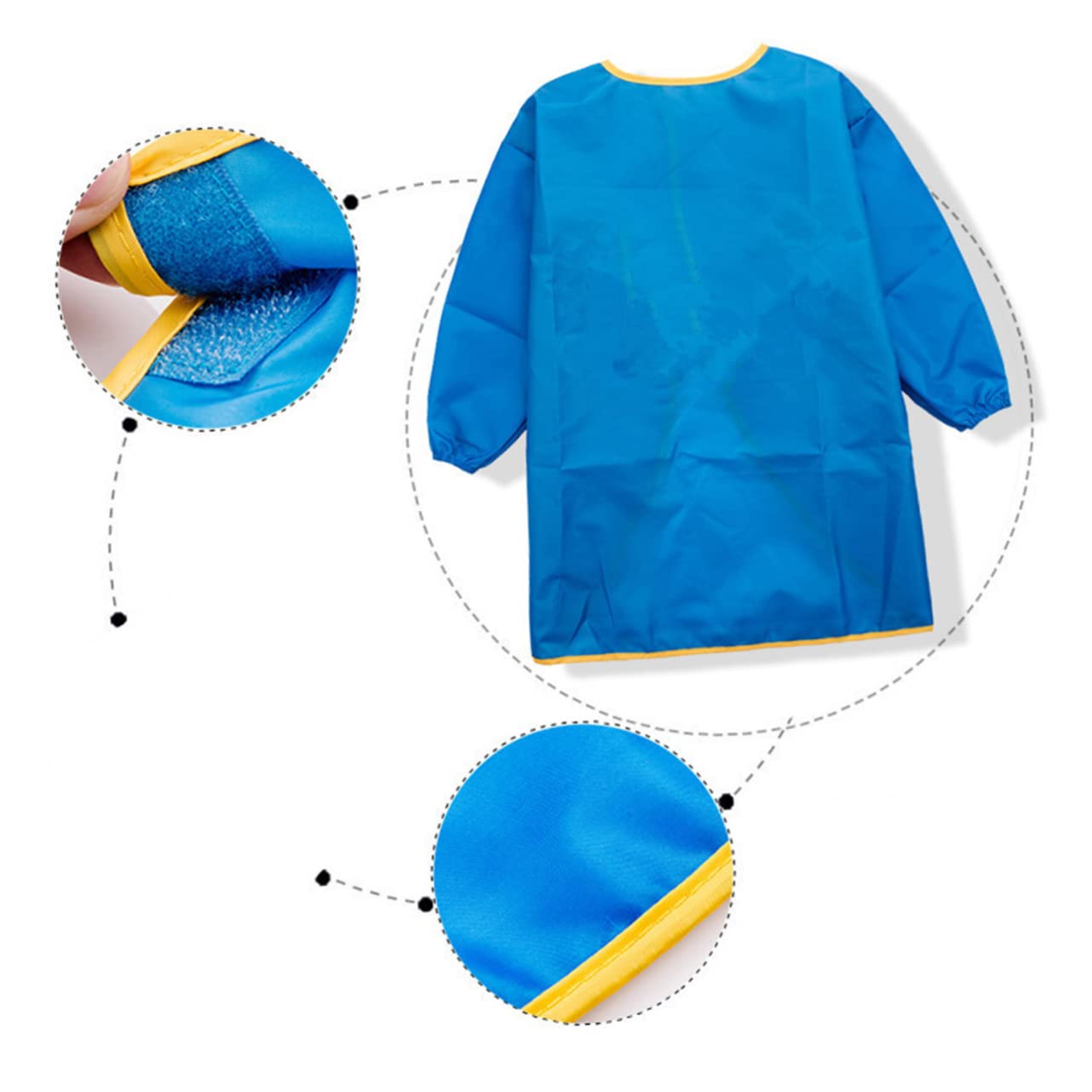Abaodam 3pezzi Grembiule Da Pittura Per Maniche Lunghe Smock Per e Rosa Taglia Vestiti Macchie