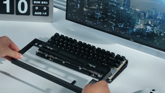 Amazon.com: OOCTPK Mechanical Keyboard, Chilkey Slice75 HE Gaming