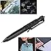 JewelBeauty Professional Tactical Pen Aircraft Aluminum Pen with Glass Breaker Writing Multifunctional Survival Tool
